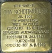 Oda Schottmüller | Stolpersteine in Berlin
