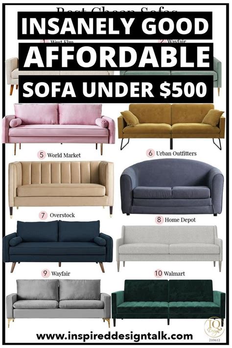 These Affordable Sofas Under 500 Are Perfect For My New Apartment I