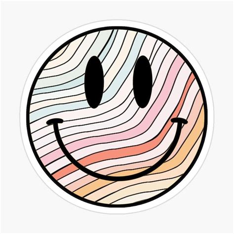 Smiley Face Sticker By Kristen Murphy Cute Laptop Stickers Face