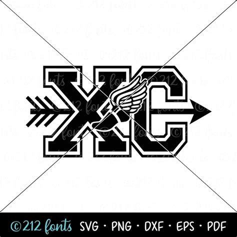Cross Country Xc Clip Art Cross Country Png  Svg Format Digital