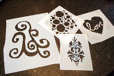 piece of craft guide to making your own stencils the arizona state press