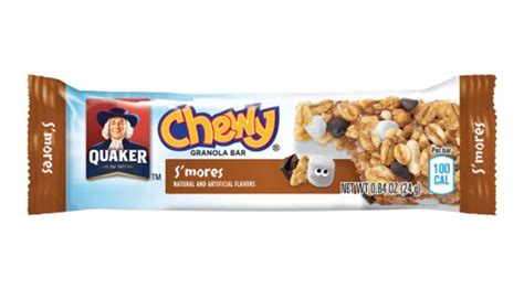 Quaker Chewy Granola Bar Low Fat Smores Food Service Distribution