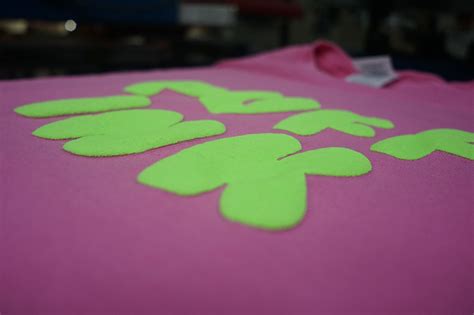 Puff Ink Screen Printing