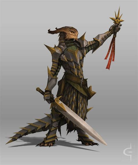 Lizardman Character Art Dnd Dragonborn Concept Art Characters