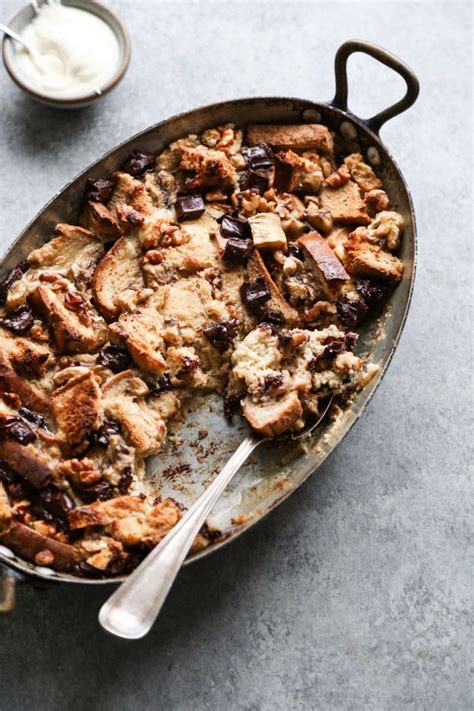 Luscious layers of pudding, whipped cream, ripe bananas, and wafer cookies are completely impossible to resist. Easy Chocolate Banana Bread Pudding Recipe | Gluten-Free ...