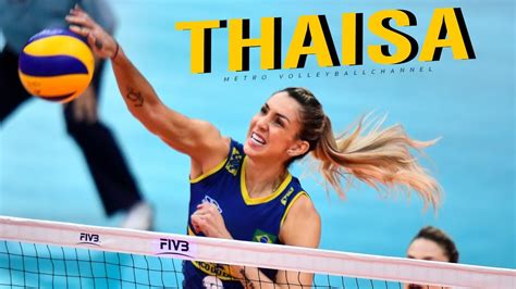 Thaisa Menezes The Best Middle Blocker L Brazil FIVB Volleyball World