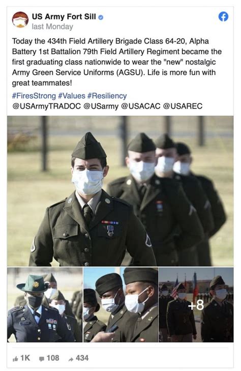 First Basic Training Class Nationwide Graduates In New Army Green