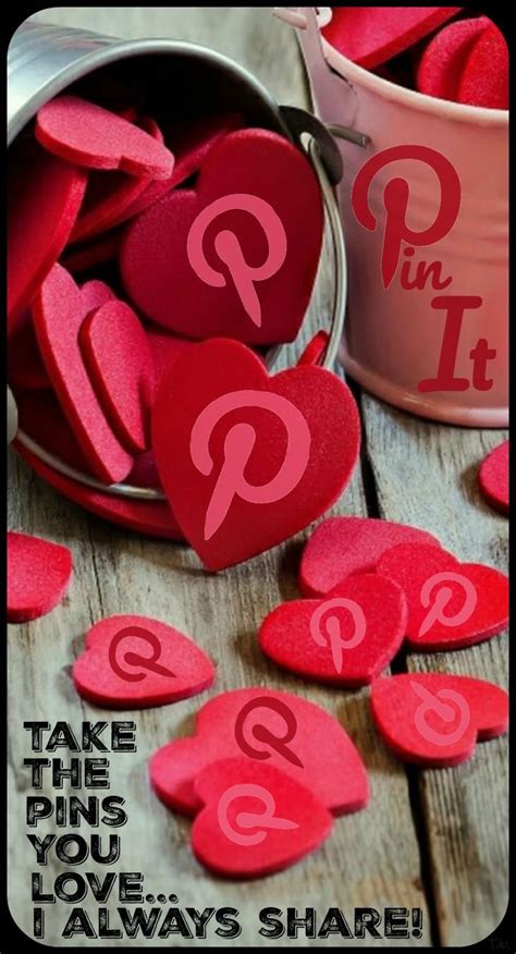 Take The Pins You Love I Always Share ♥tam ♥ Fire Heart Make It