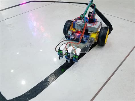 Line Follower Robot Using Arduino Uno And L298n 5 Steps Instructables