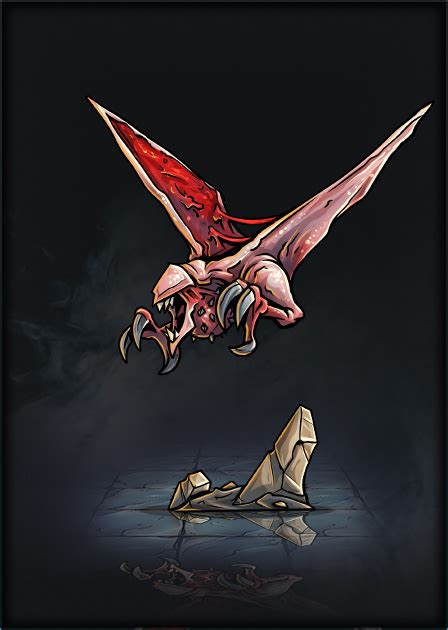 Demon Abyssal Chicken 02 Mini Printable Heroes Demon Abyssal