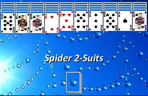 Card Game Solitaire Spider 2 Games World
