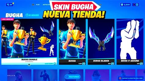 Nueva Skin De Bugha Y Recompensas Gratis Ahora En Fortnite 🎁 Nueva