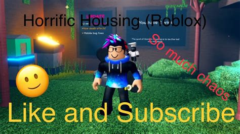 Roblox Horrific Housing Youtube