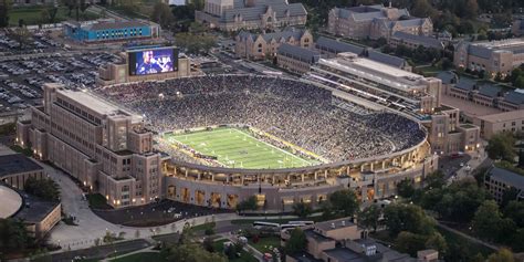 Notre dame stadium capacity:80795 address: Notre Dame Stadium | Locations | Campus Tour | University ...