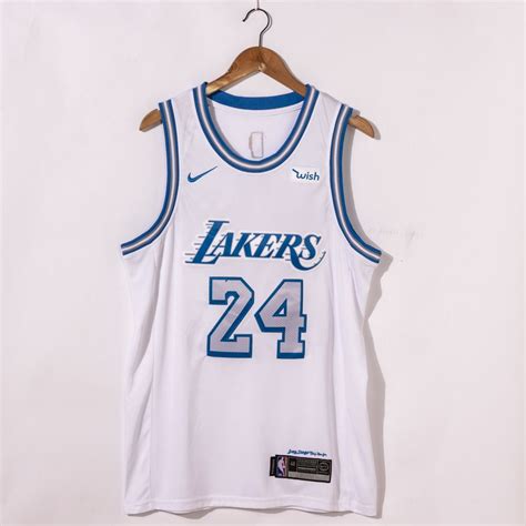 Subscribe if you haven't already! Kobe Bryant #24 Los Angeles Lakers 2021 City Edition White ...