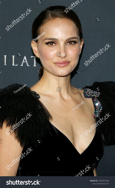 Natalie Portman Los Angeles Premiere Annihilation Stockfotó 1026567364