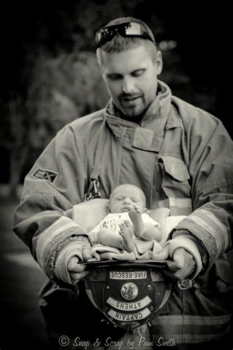 Firefighters Newborn Ensaio