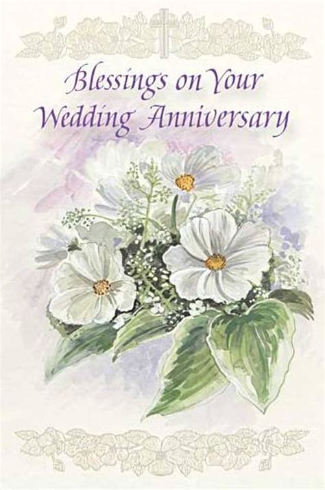 Sisters Of Carmel Blessings On Your Wedding Anniversary Greeting Card