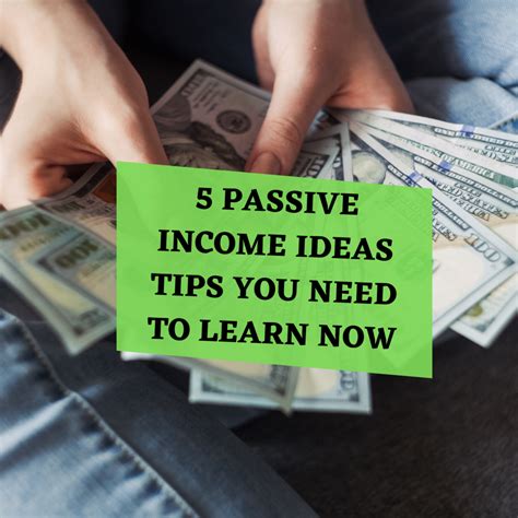 5 Passive Income Ideas Tips You Need To Learn Now Hubpages