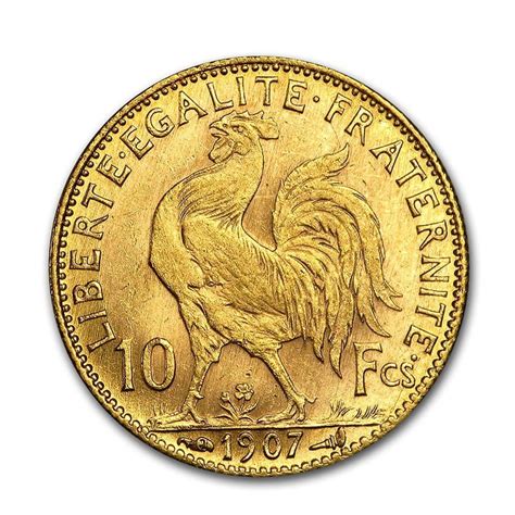 20 Francs Gold Rooster 1906 1914 Guidance Corporation