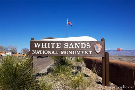 White Sands National Monument Entrance Sign Flickr Photo Sharing