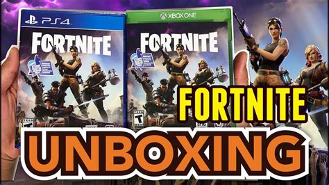 For this activity you will need to have xbox live. Fortnite (PS4/Xbox One) Unboxing !! - YouTube