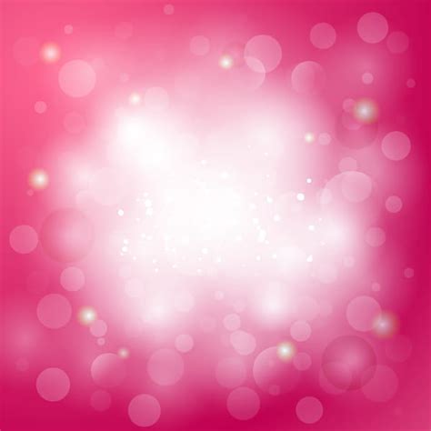 Pink Gentle Bokeh Vector Backgrounds Eps Uidownload