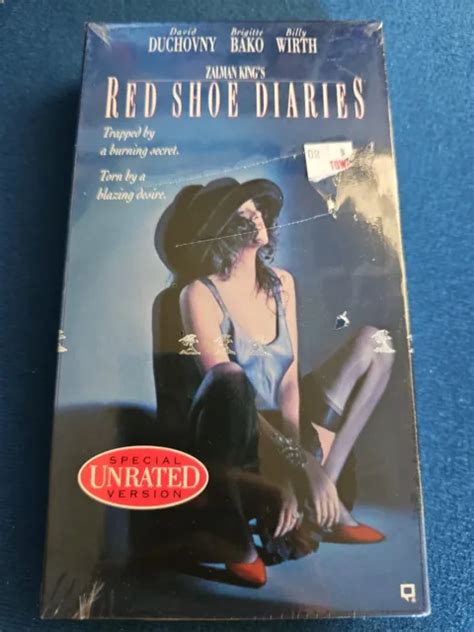 Vhs Zaman King S Red Shoe Diaries Erotic Drama Unrated Brand New Factory Picclick