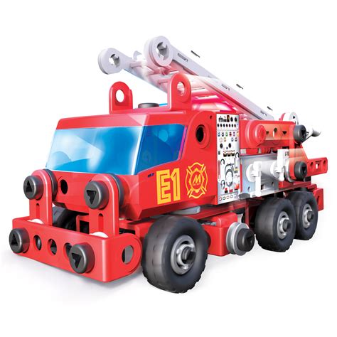 Meccano Meccano Junior Rescue Fire Truck Toys And Games Blocks