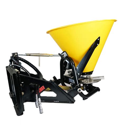 Eterra Motorized 3 Point Adapter With Material Spreader Skid Steer