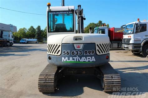 Terex Tc 75 2012 Tallinn Estonia Used Midi Excavators 7t 12t