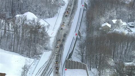 Hundreds Of Drivers Stranded On Virginia Interstate In Freezing