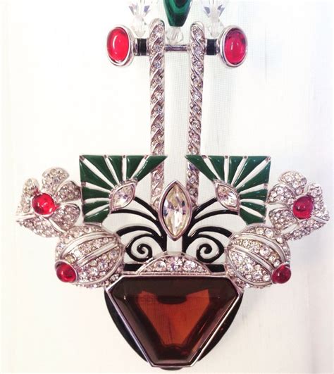 Pin On Art Deco Vintage Costume Jewelry