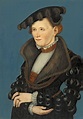 Retrato de una mujer - Cranach, Lucas (el Joven). Museo Nacional ...