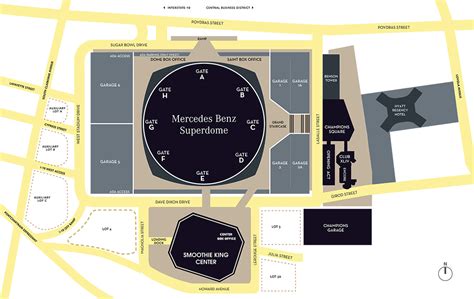 Parking Lot United Center Parking Map