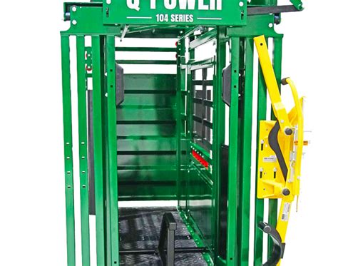 Q Power 104 Series Hydraulic Squeeze Chute Deluxe Vet