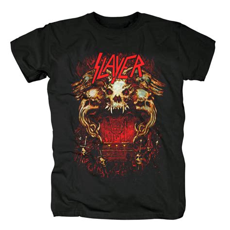 Slayer T Shirt Us Heavy Metal Tshirts Wishiny