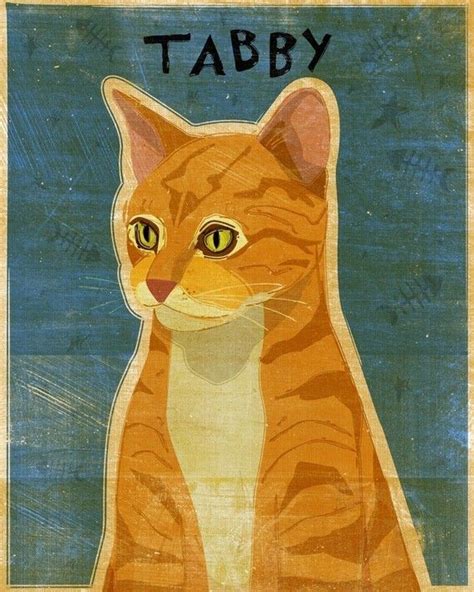 Ginger Tabby Print 8 X 10 By Johnwgolden On Etsy Orange Tabby Cats