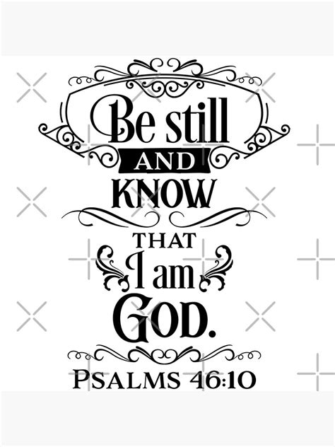 "Psalm 46:10 | Bible Verse | Christian" Photographic Print by ...