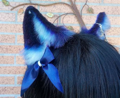 Lappland Ears Night Ears Grey Ears And Tail Wolf Ears And Etsy
