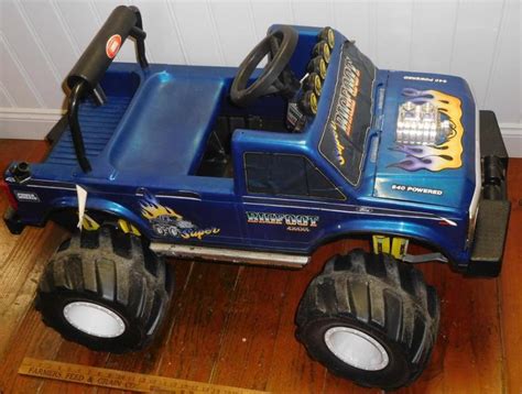 Sold Price Vintage 1990s Bigfoot 4x4 Monster Truck Childs Ride On Toy