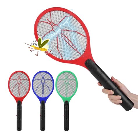 Buy 2 Aa Batteries Operated Electric Mosquito Swatter