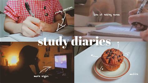 Study Vlog ☕ Me Vs Procrastination Lots Of Note Taking Late Night