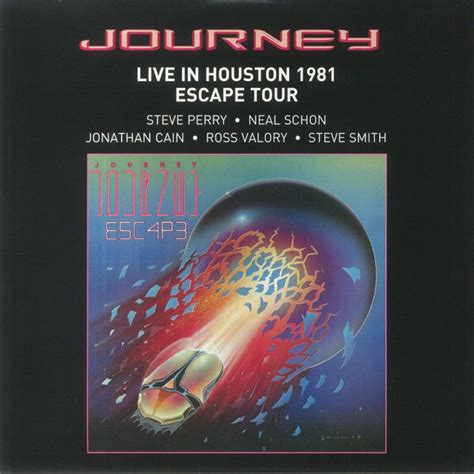 Пластинка Live In Houston 1981 Escape Tour Journey. Купить Live In