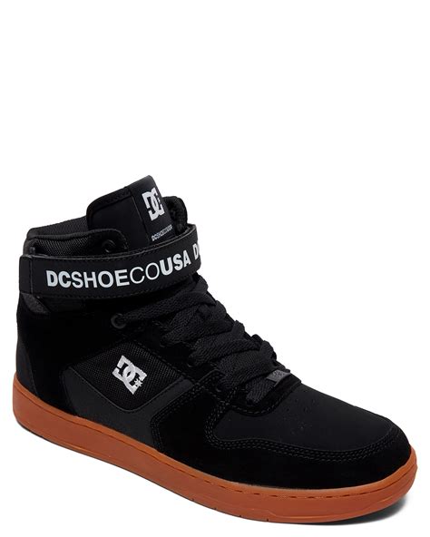 Dc Shoes Mens Pensford High Top Shoe - Black/Gum | SurfStitch