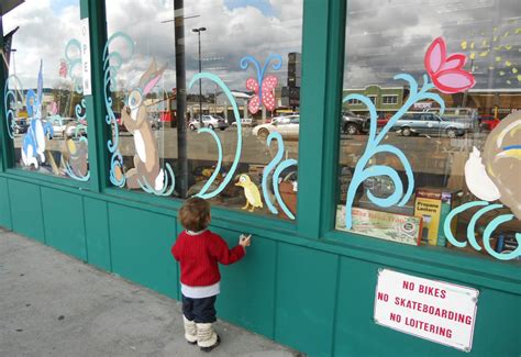 Dreamscapes Easter Window Painting