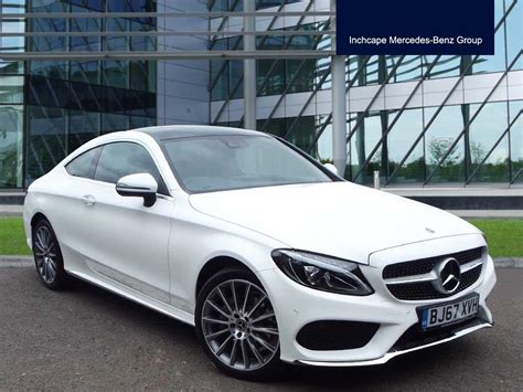 The most obvious is the aggressive front bumper, which features larger scoops to feed. Used 2017 MERCEDES-BENZ C CLASS C200 AMG Line 2dr 9G-Tronic for sale in Coventry | Pistonheads