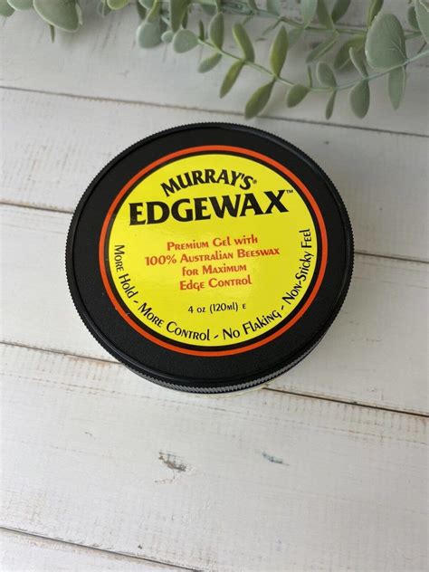 Murrays Edgewax Hair Dressing Premium Gel With 100 Australian Beeswax