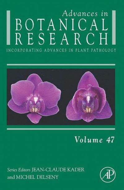 Advances In Botanical Research Ebook Epub Jean Claude Kader