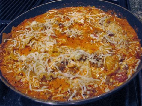 Skillet Lasagna Recipe Genius Kitchen